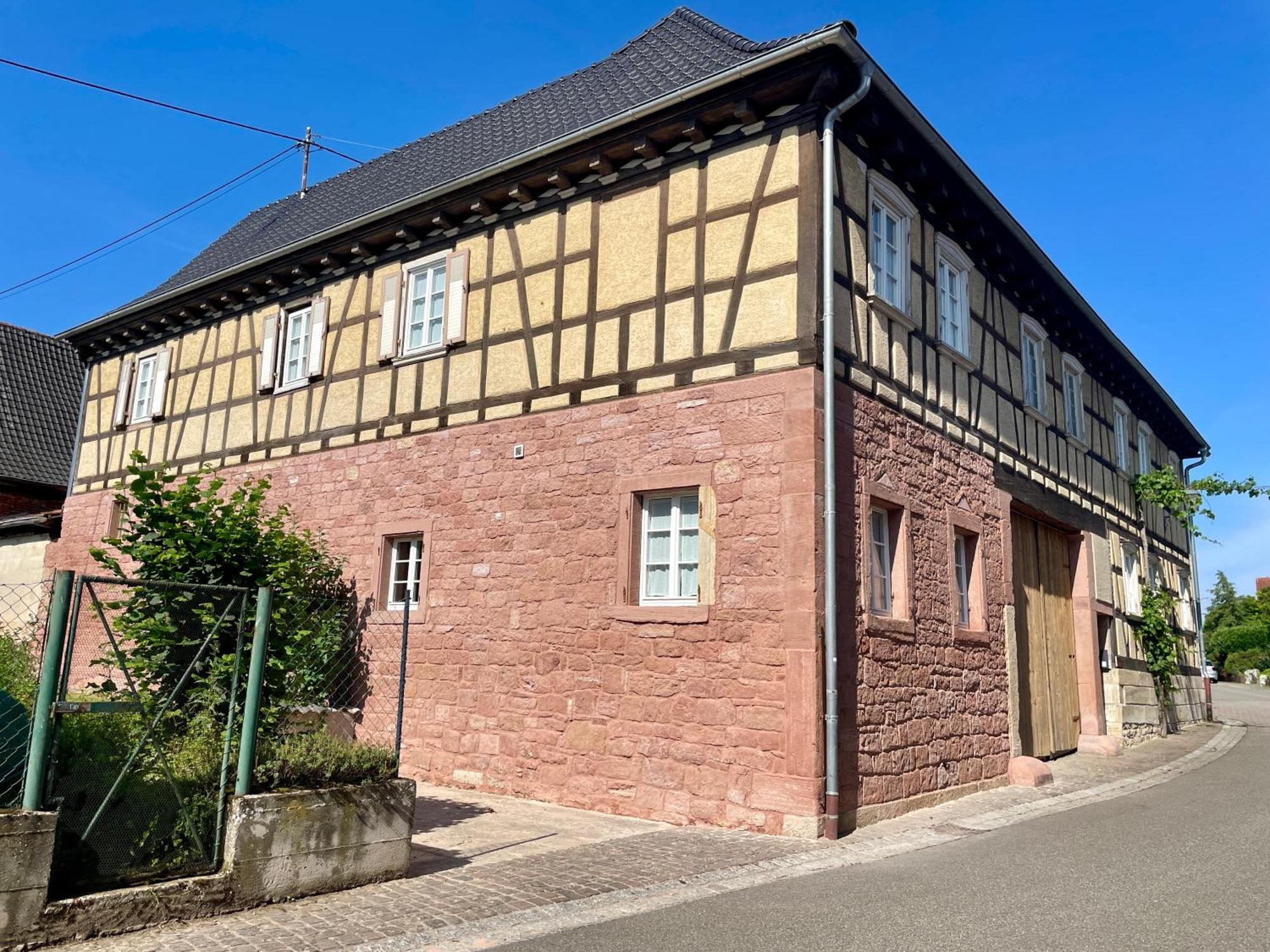 Auszeit - Historisches Ferienhaus In Der Suedpfalz Dierbach Εξωτερικό φωτογραφία