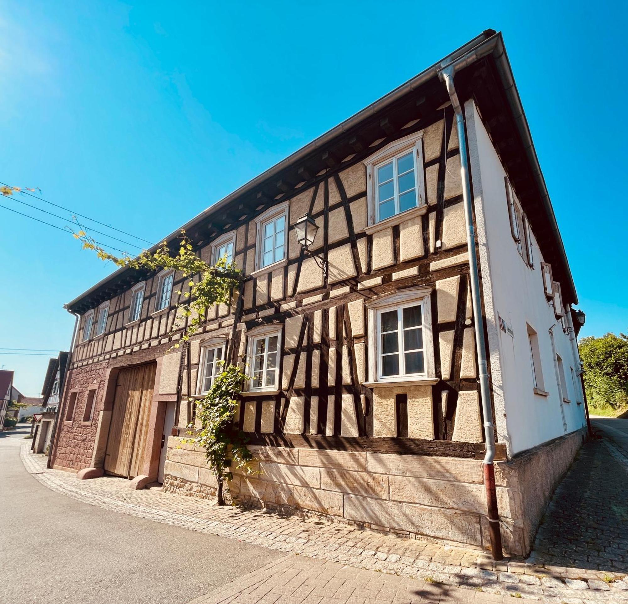 Auszeit - Historisches Ferienhaus In Der Suedpfalz Dierbach Εξωτερικό φωτογραφία